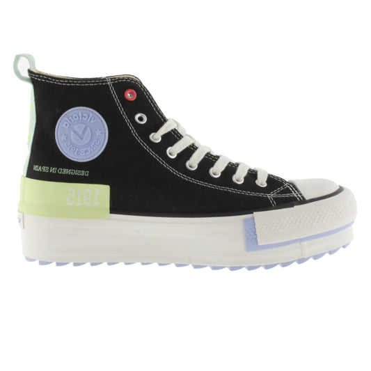 Victoria TRIBU DOBLE LONA PIEZAS COLOR NEGRO