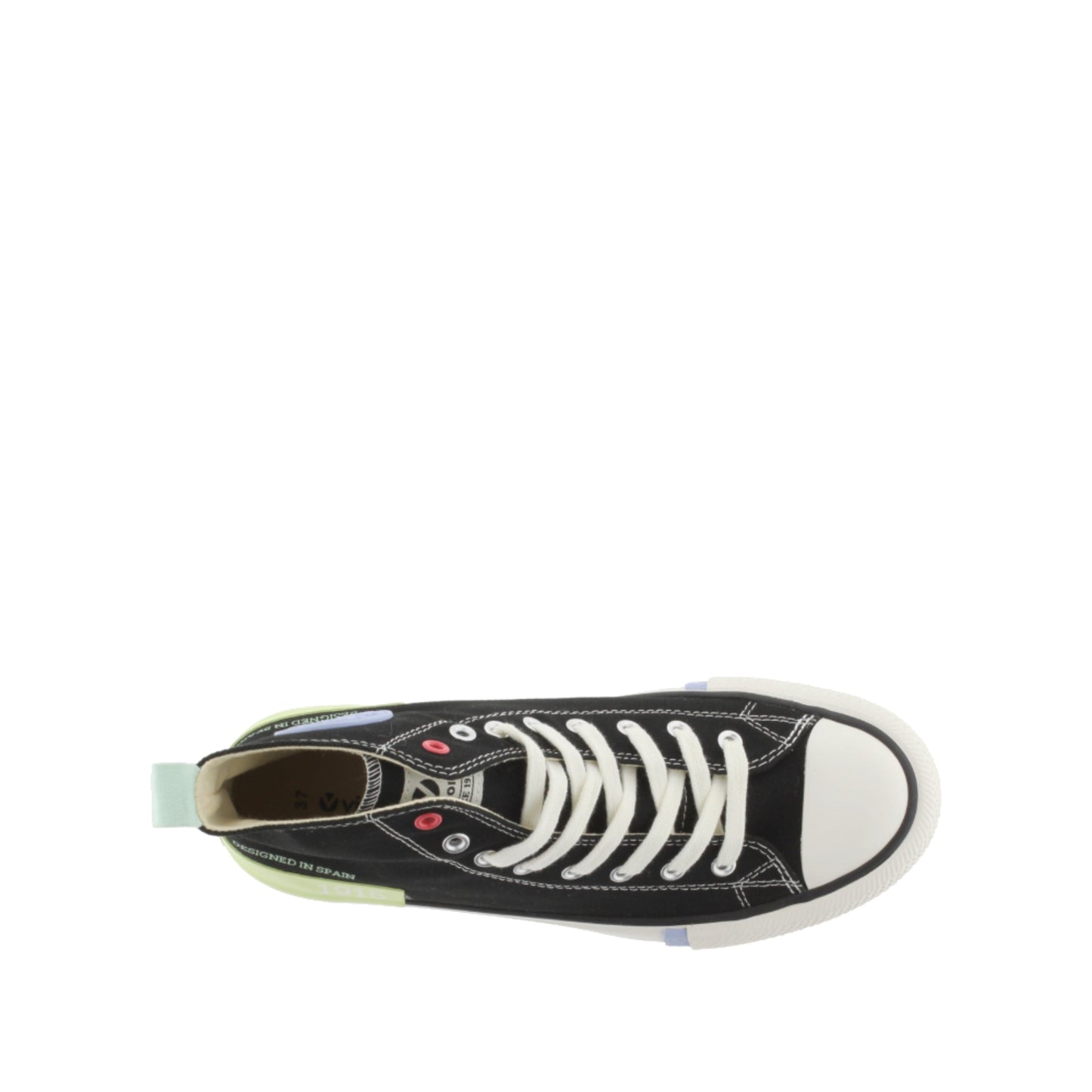 Victoria TRIBU DOBLE LONA PIEZAS COLOR NEGRO