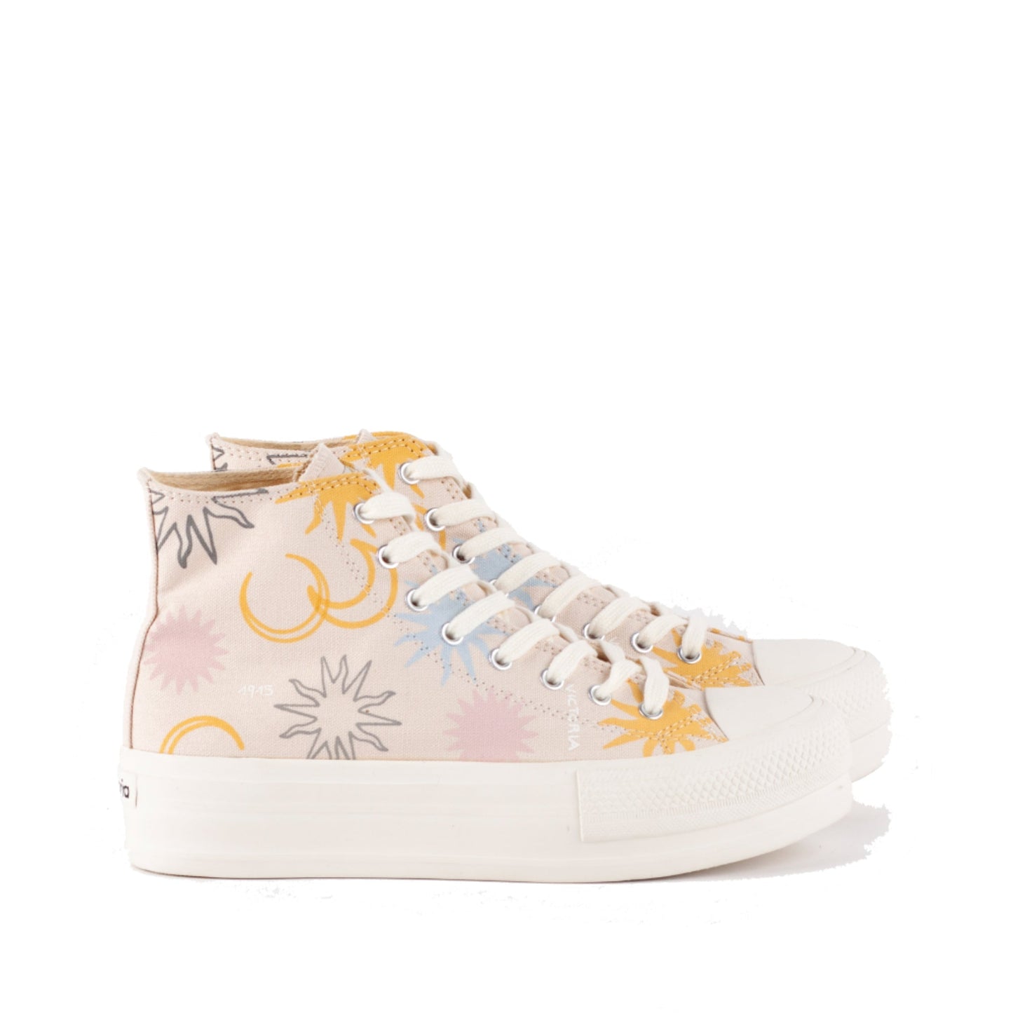 Victoria TRIBU DOUBLE TOILE SEMELLE NUE