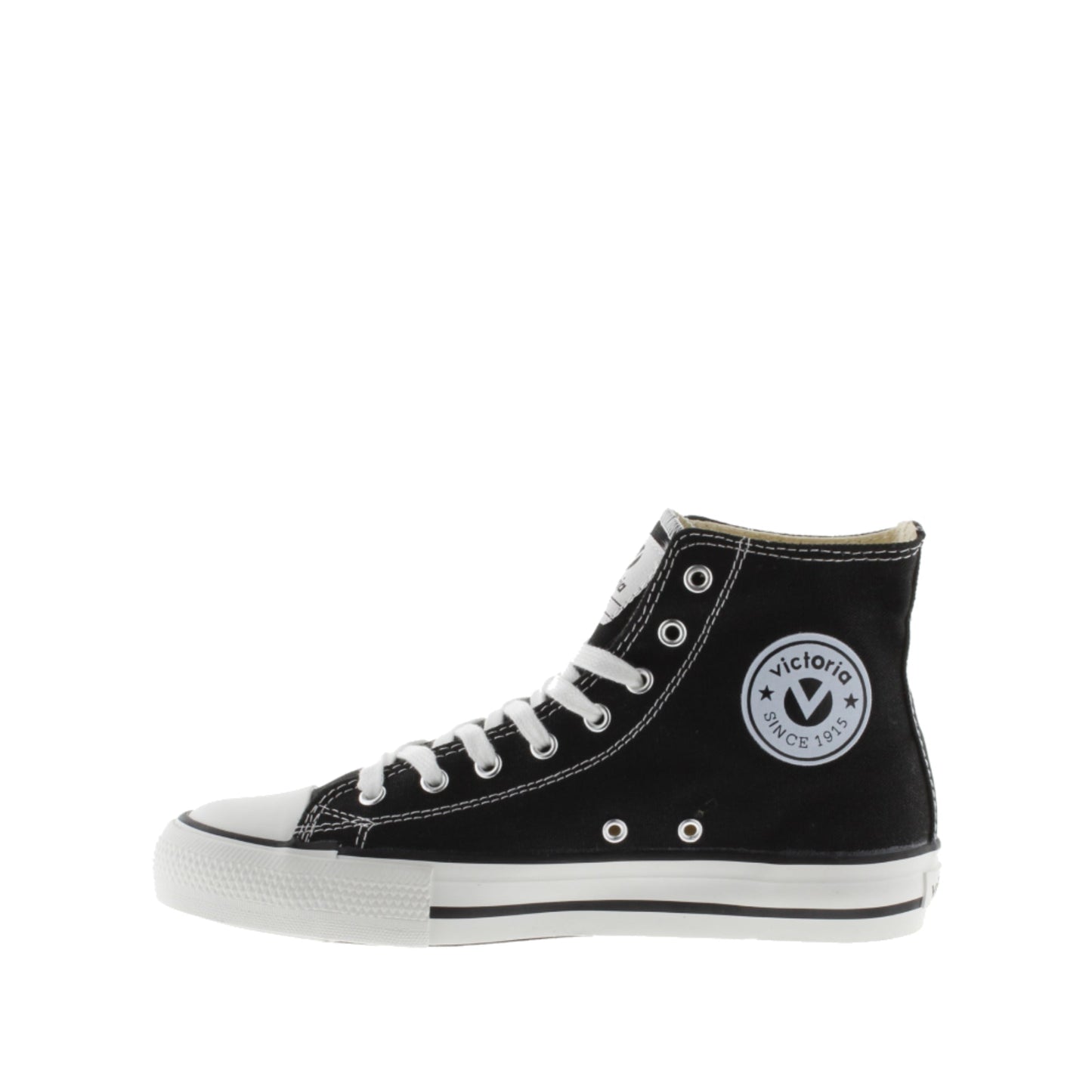BOTTE EN TOILE NOIRE Victoria TRIBU