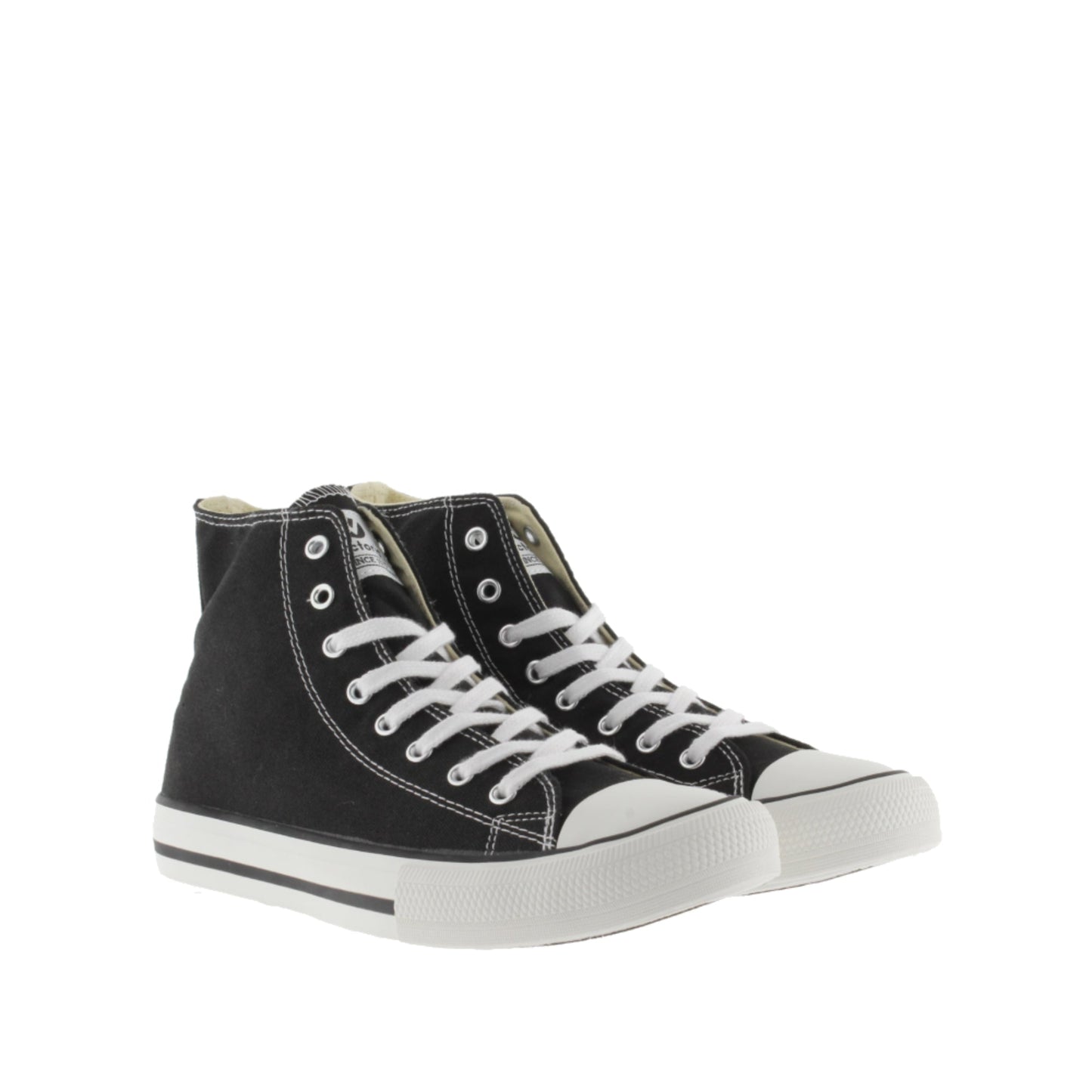 BOTTE EN TOILE NOIRE Victoria TRIBU