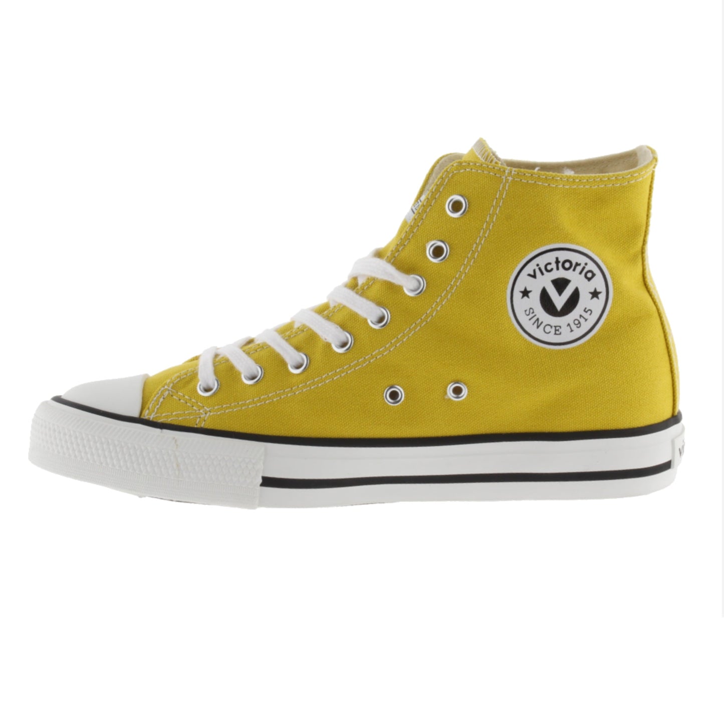 BOTTE EN TOILE MOUTARDE Victoria TRIBU