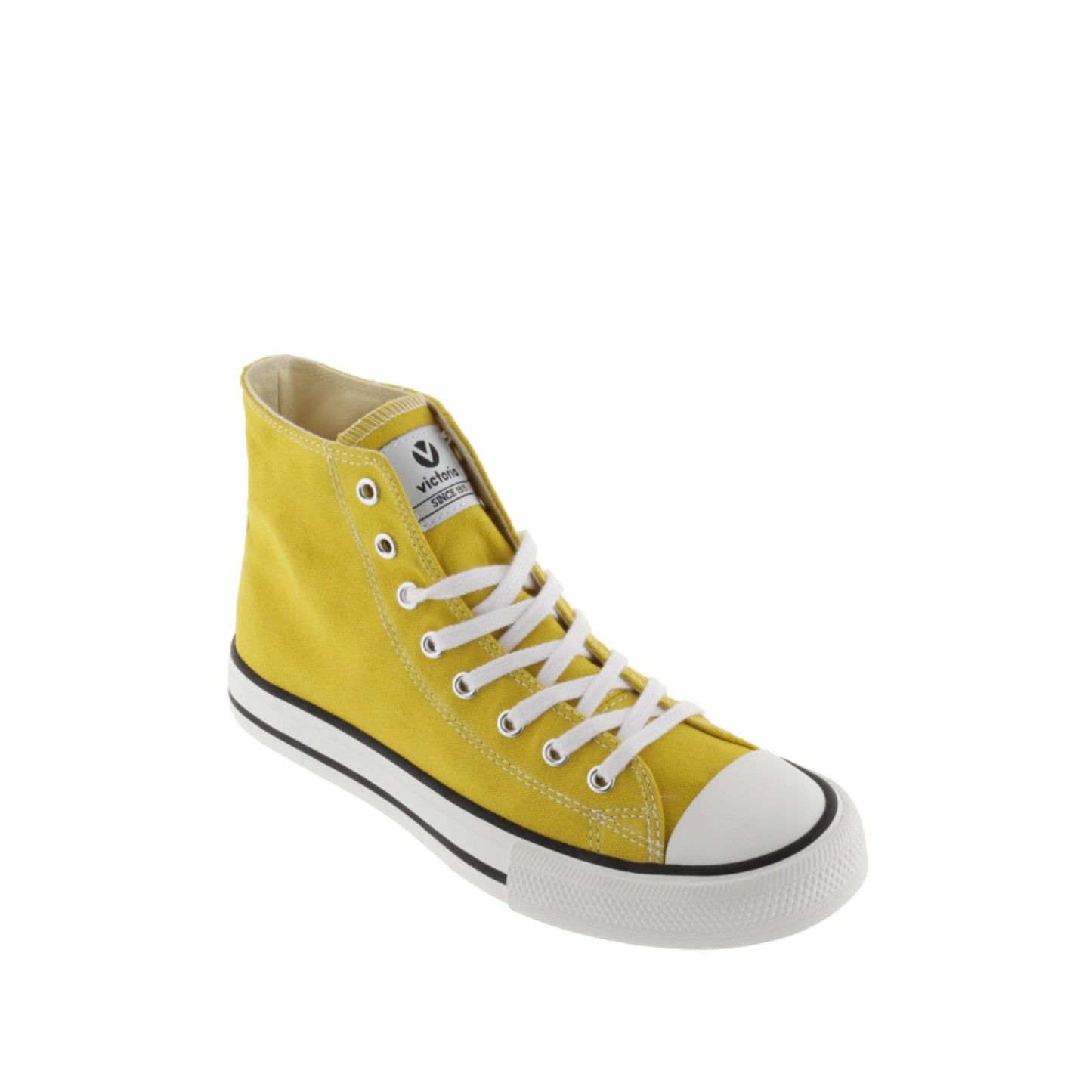 BOTTE EN TOILE MOUTARDE Victoria TRIBU