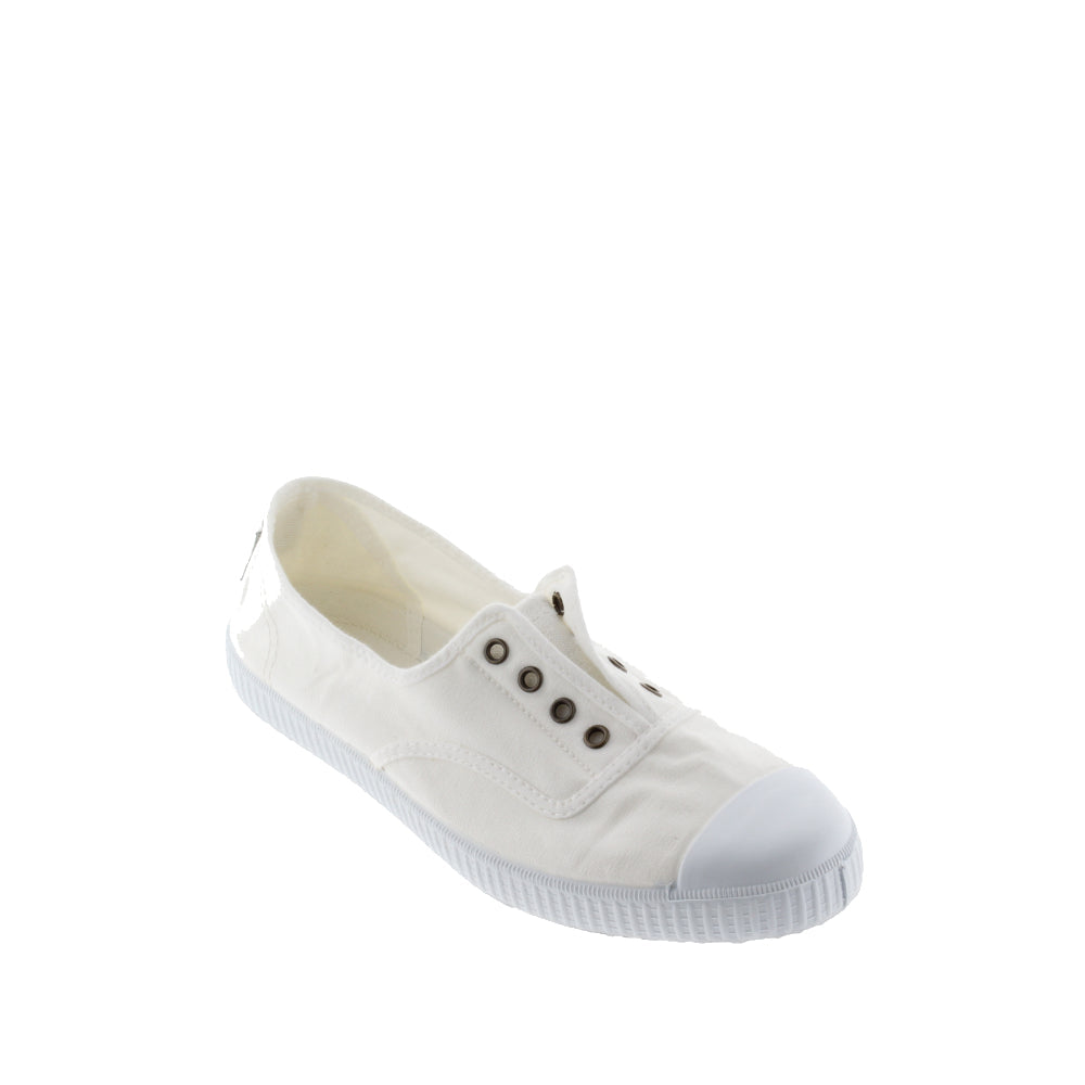 Victoria 1915 ENGLISH ELASTIC TEINTED CANVAS DREC WHITE