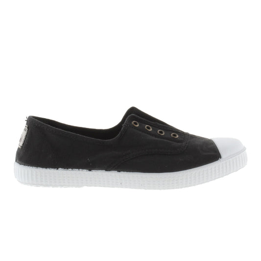 Victoria 1915 ENGLISH ELASTIC TEINTED CANVAS DREC BLACK