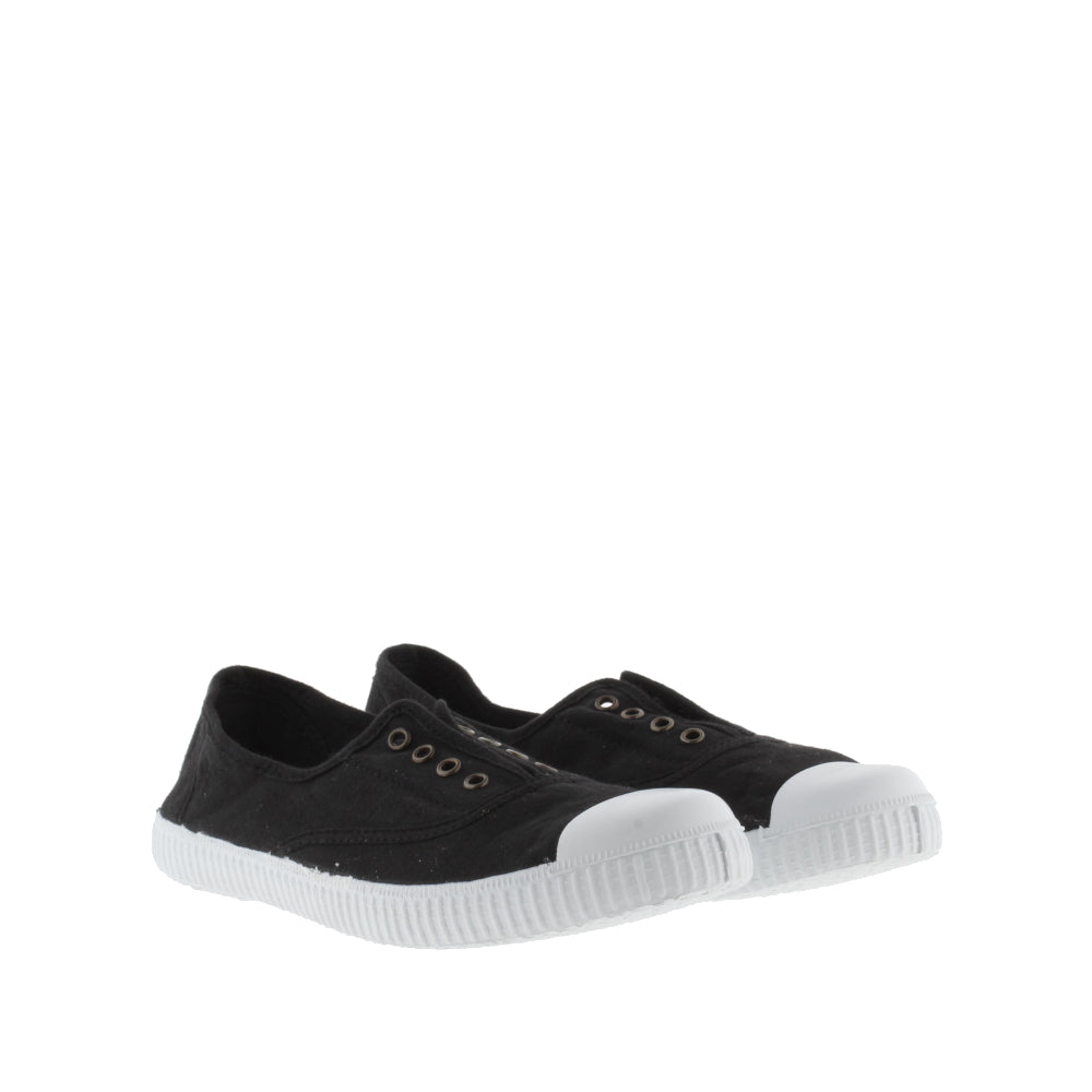Victoria 1915 ENGLISH ELASTIC TEINTED CANVAS DREC BLACK