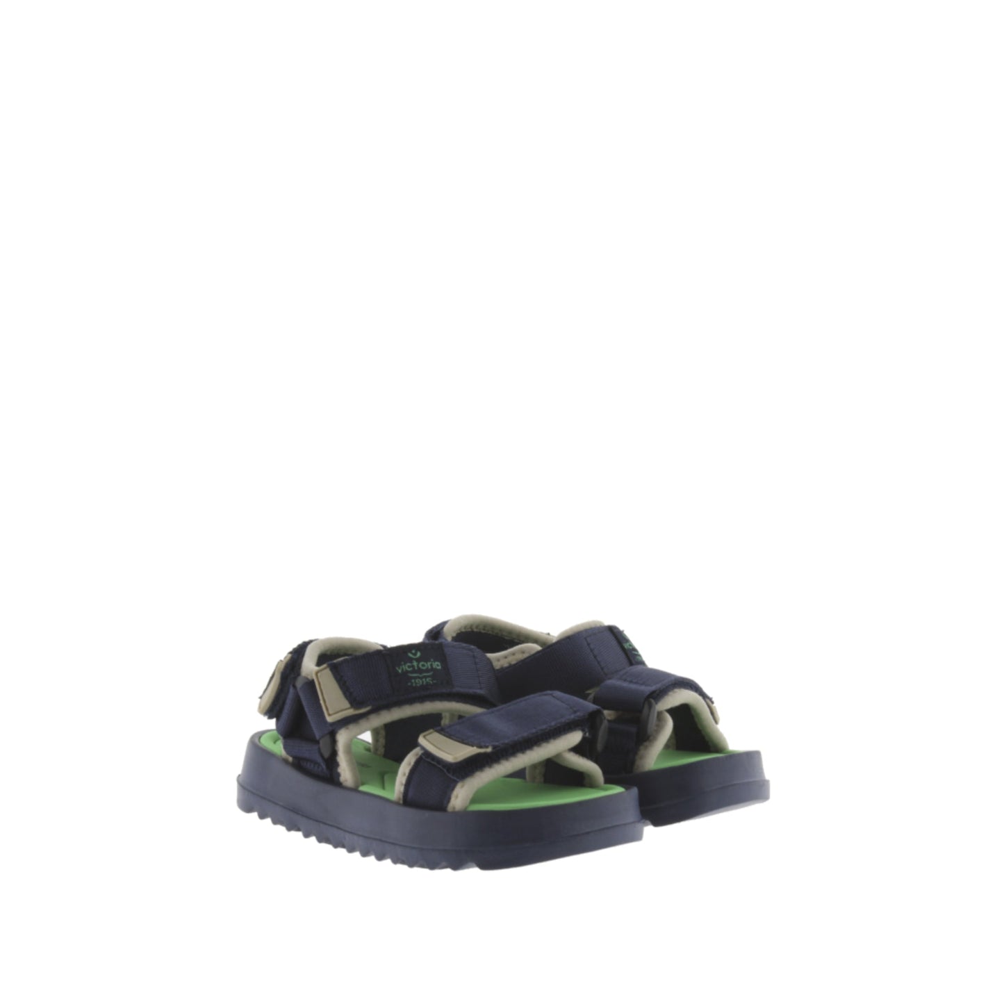 Victoria AGOSTO BANDES DE NYLON REMBOURRÉES BLEU MARINE