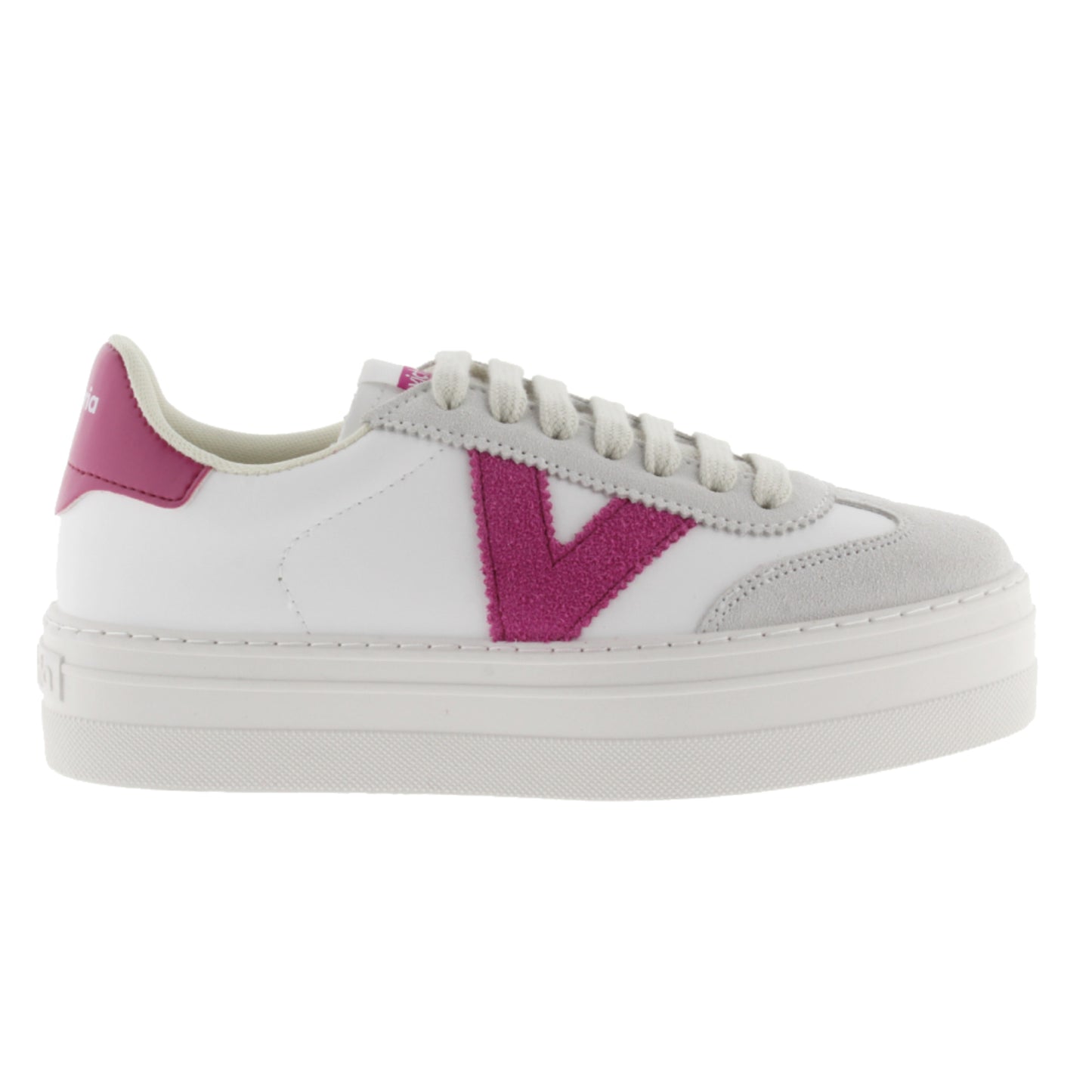 Victoria BARCELONA CICLISTA EFECTO PIEL & SERRAJE FUCSIA