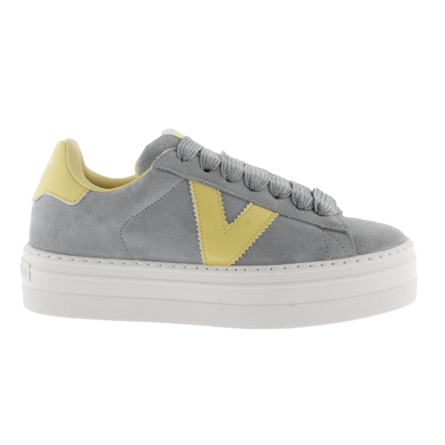 Victoria Barcelona Blue Contrast Suede Sneaker