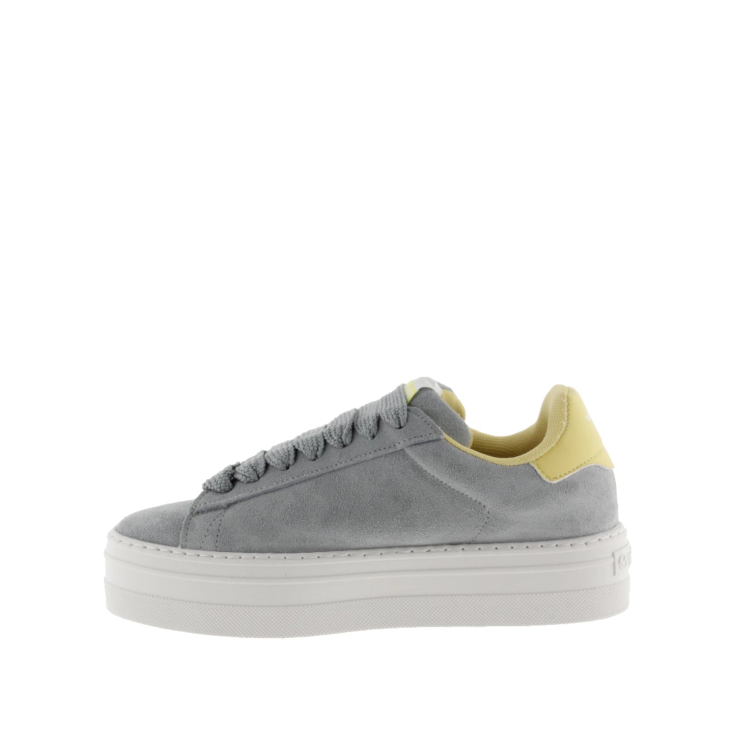 Victoria Barcelona Blue Contrast Suede Sneaker