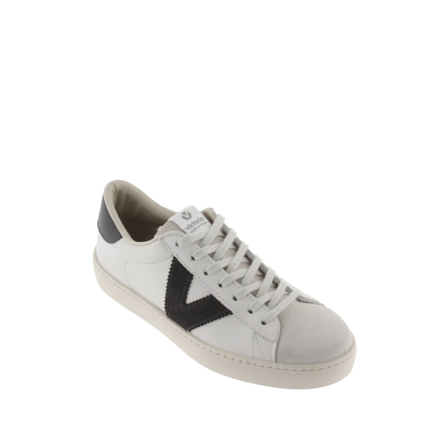Victoria Berlin Cuir et Cuir Croûte Anthracite