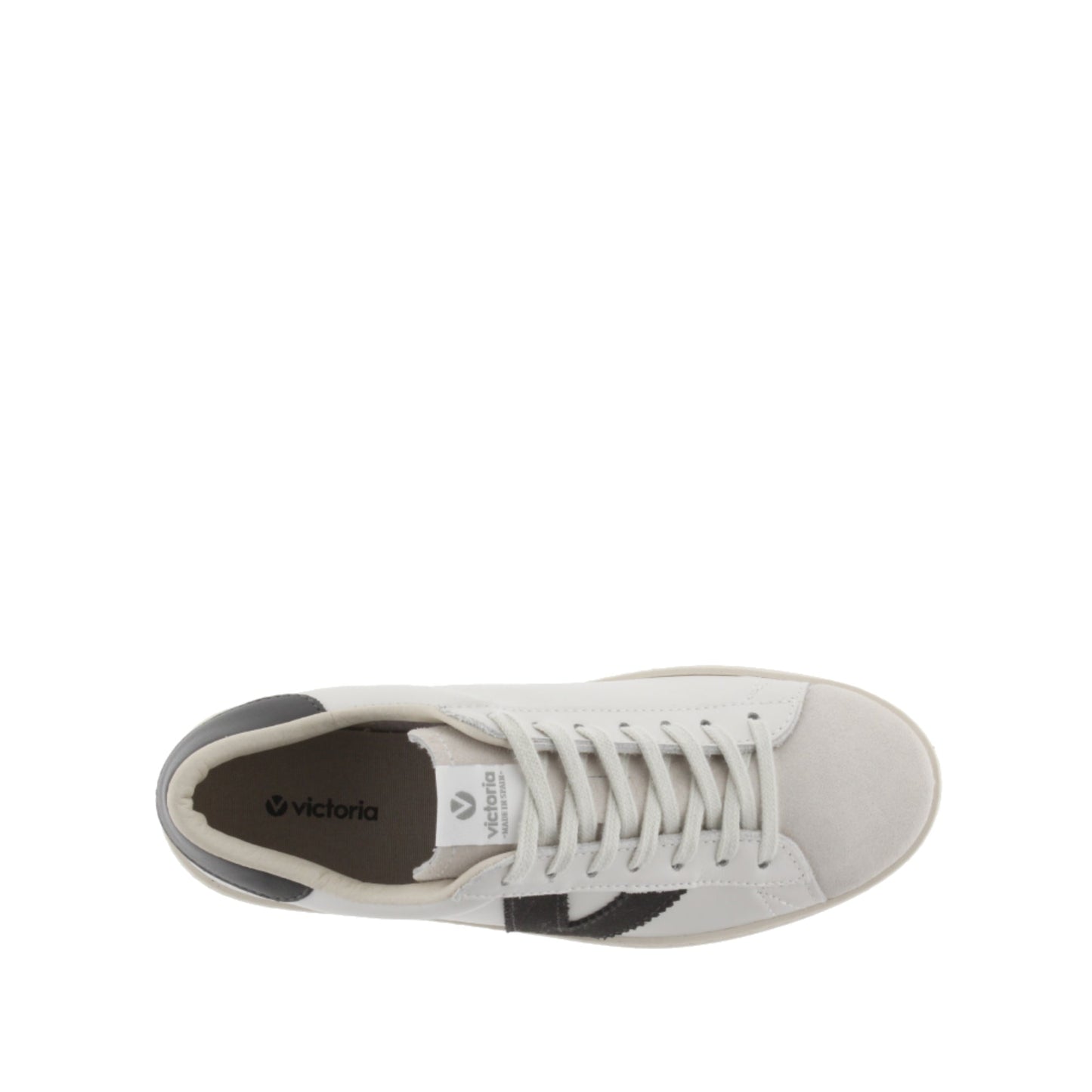 Victoria Berlin Cuir et Cuir Croûte Anthracite
