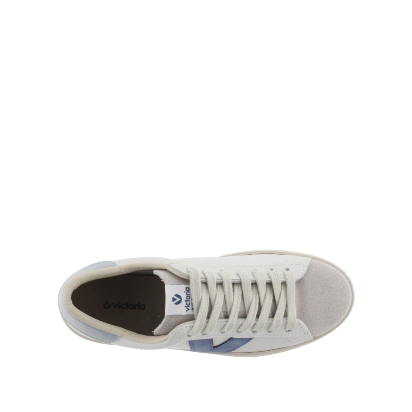 Victoria Berlin Cuir et Daim Bleu