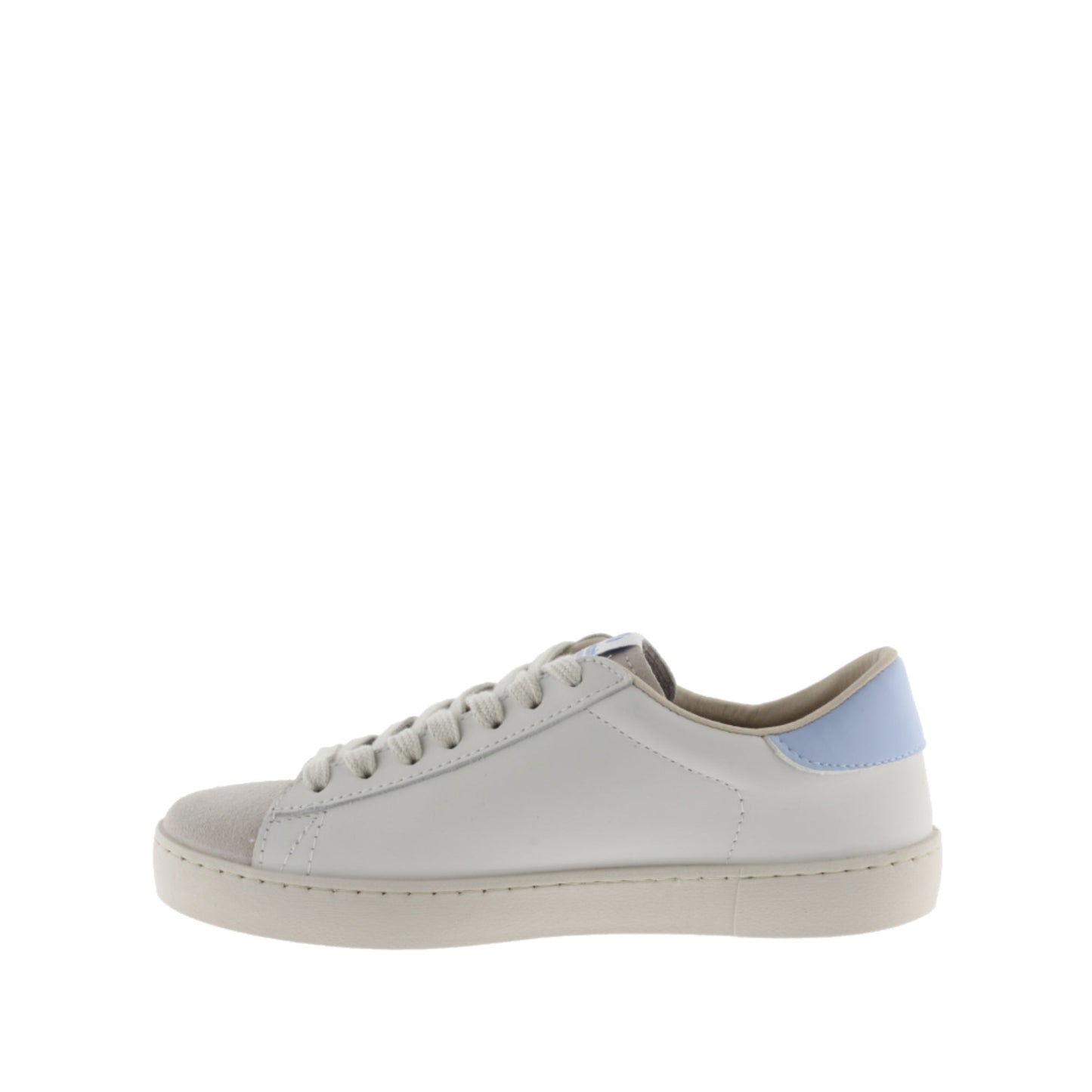 Victoria Berlin Cuir et daim bleu clair