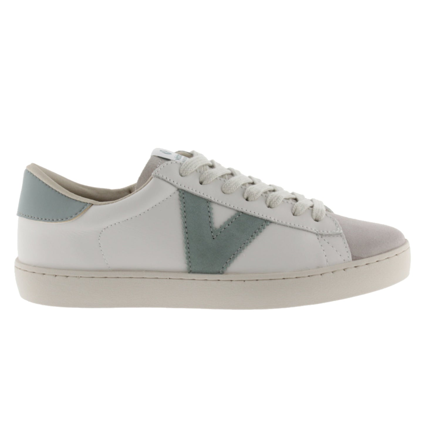 Victoria Berlin Cuir et Daim Jade