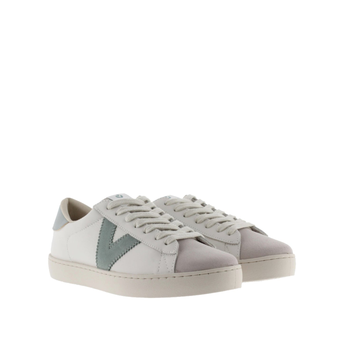 Victoria Berlin Cuir et Daim Jade