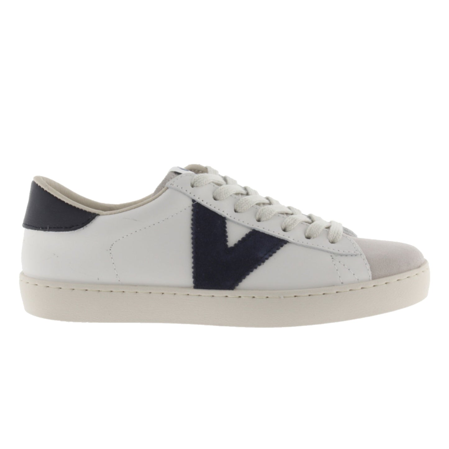 Victoria Berlin Cuir et daim bleu marine
