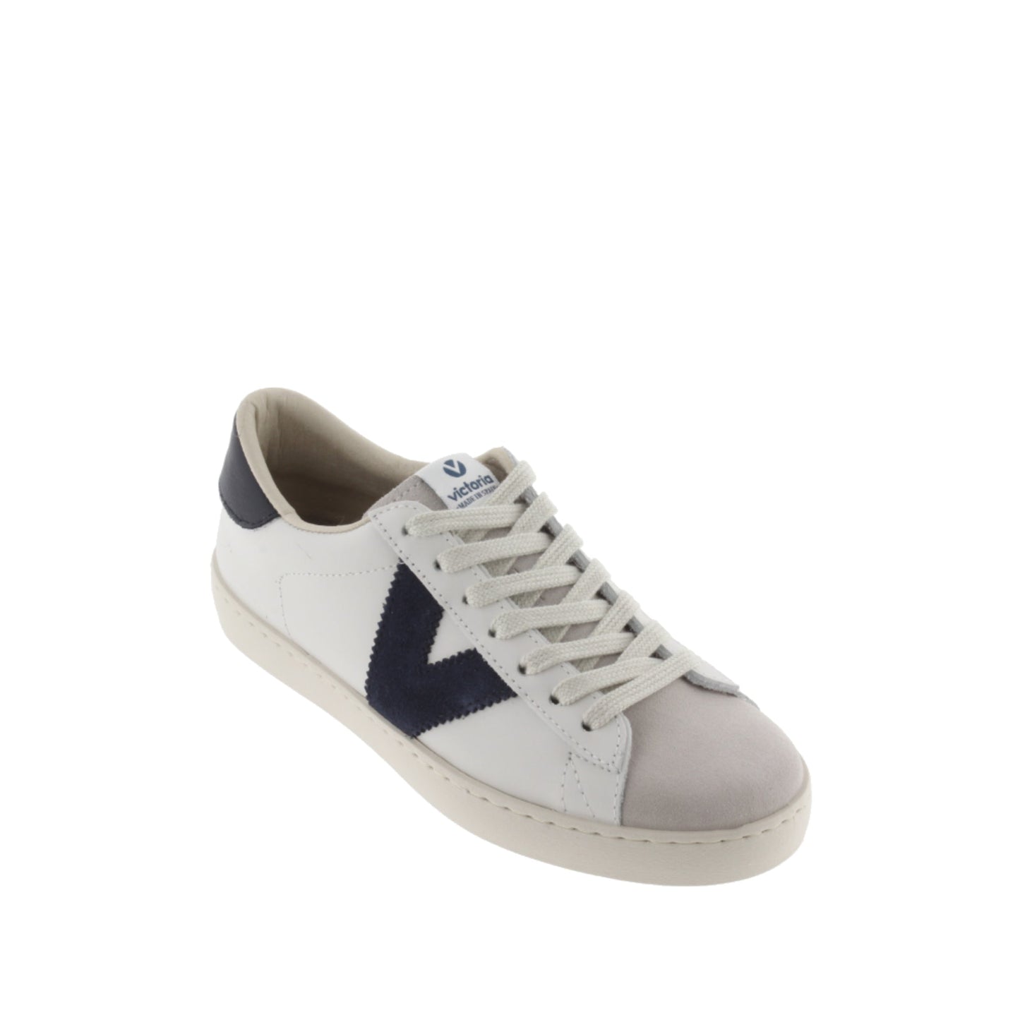 Victoria Berlin Cuir et daim bleu marine