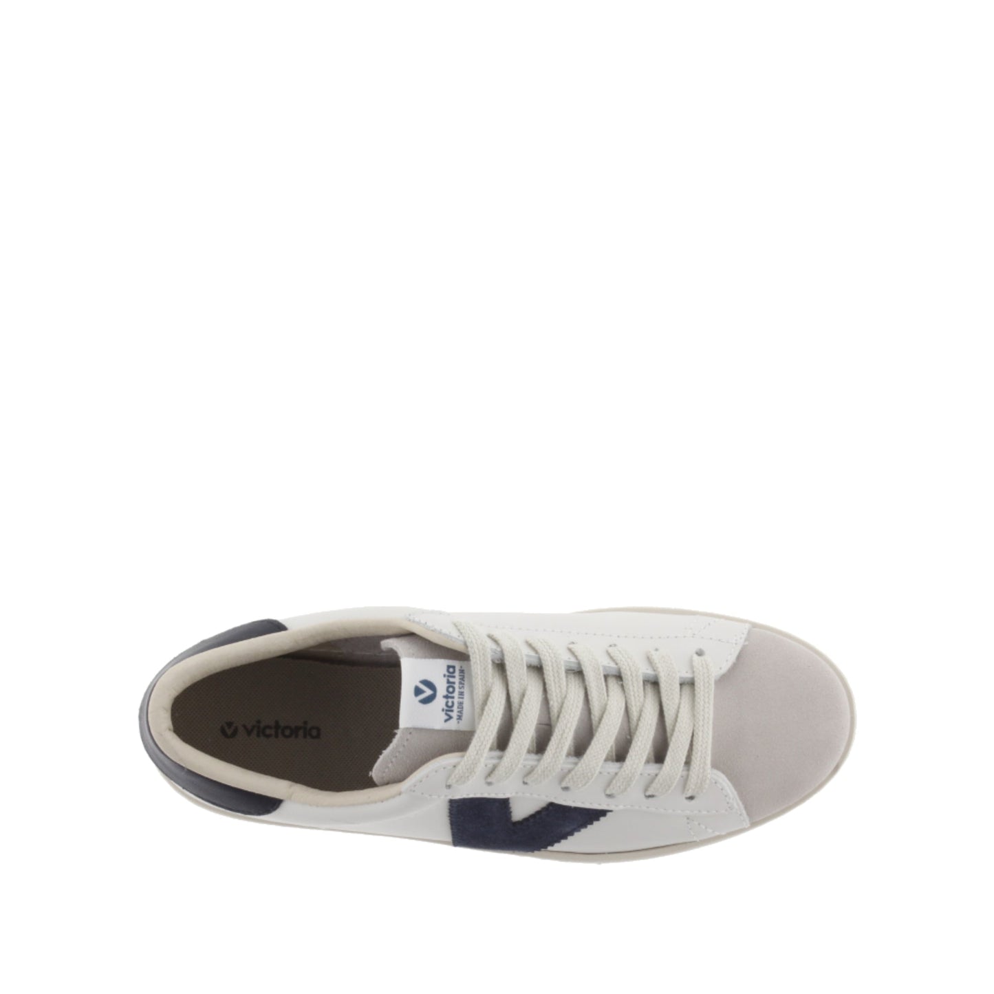 Victoria Berlin Cuir et daim bleu marine