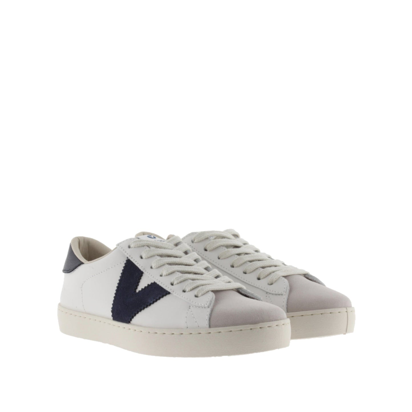 Victoria Berlin Cuir et daim bleu marine