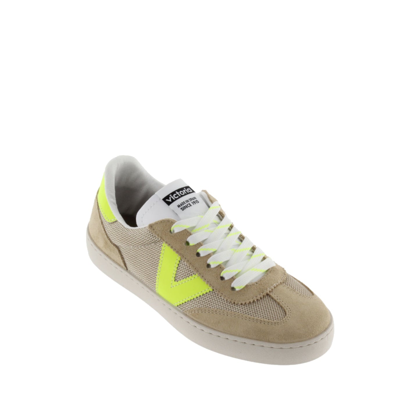 Victoria Berlin Mesh &amp; Beige Suede