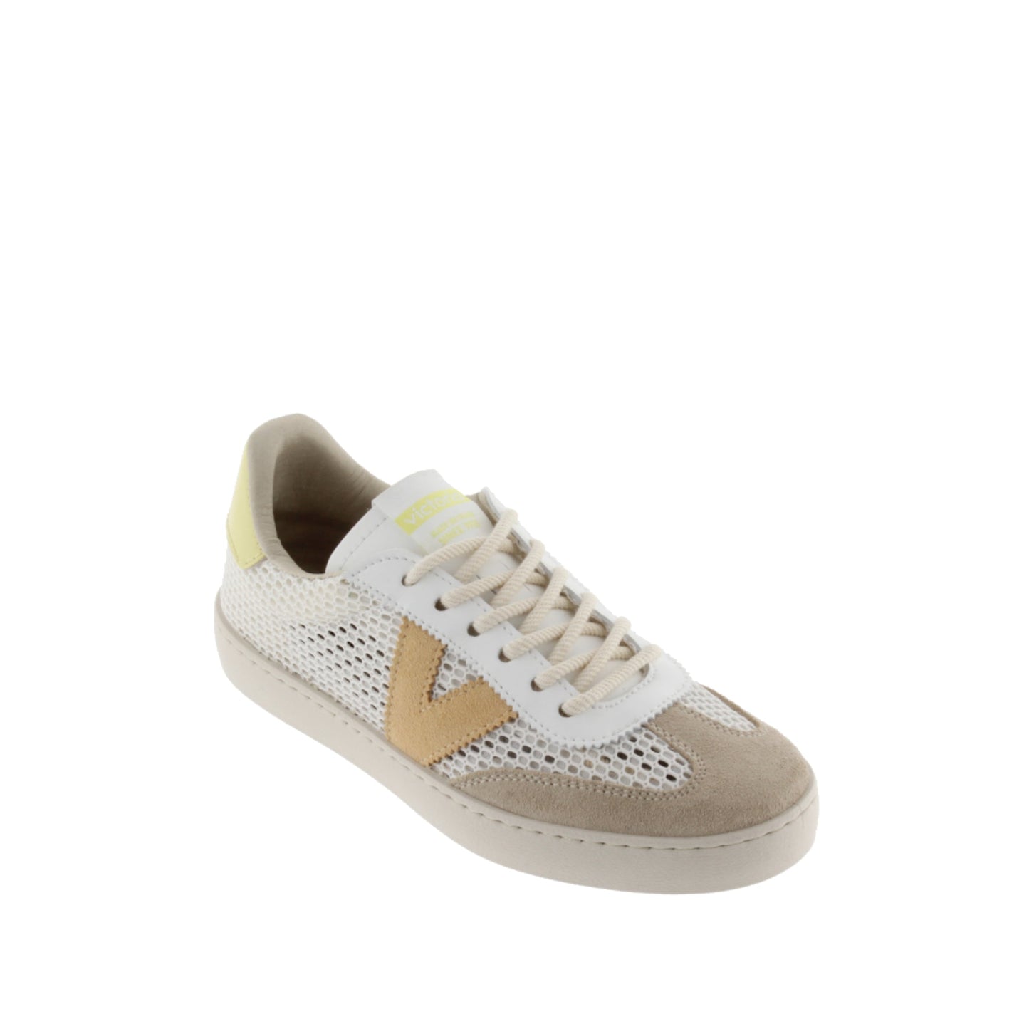 Victoria Berlin Open Grille &amp; Beige Suede