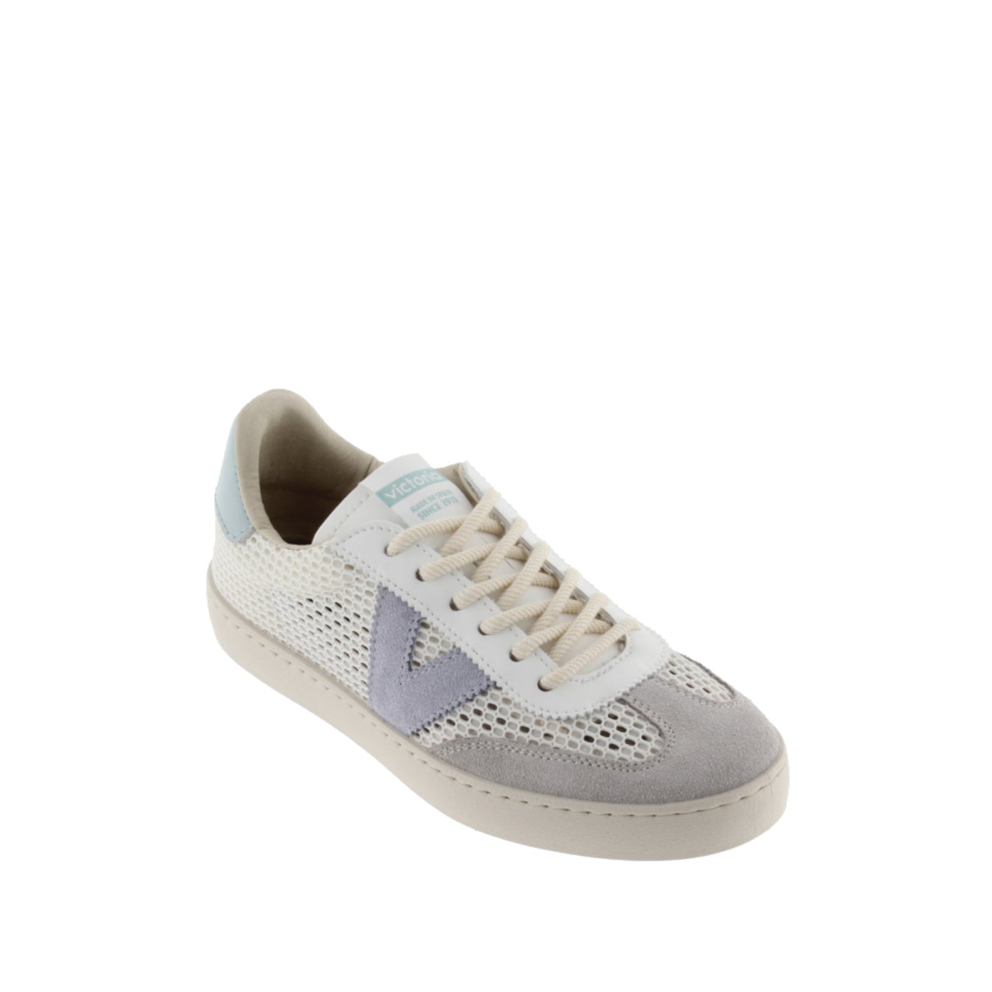 Victoria Berlin Open Grille &amp; Grey Suede