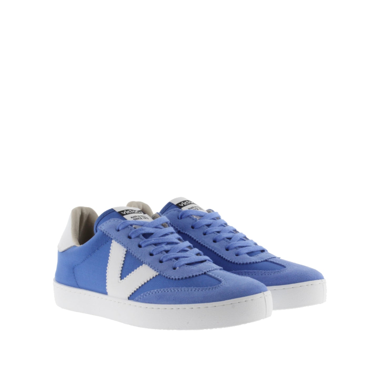 Victoria Berlin Suede &amp; Blue Nylon