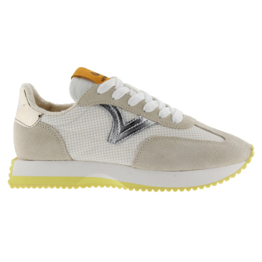 Victoria COSMOS DAIM &amp; NYLON MÉTAL BEIGE
