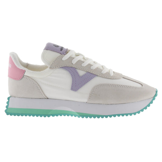 Victoria COSMOS DAIM &amp; NYLON MULTICOLORE GRIS