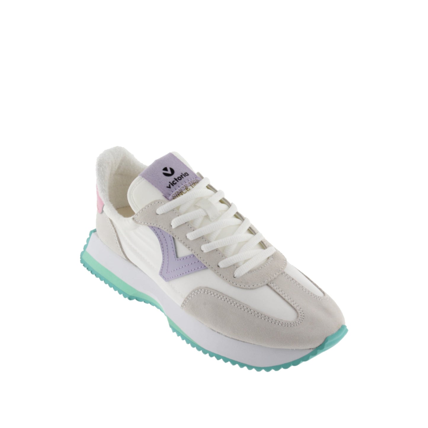 Victoria COSMOS DAIM &amp; NYLON MULTICOLORE GRIS