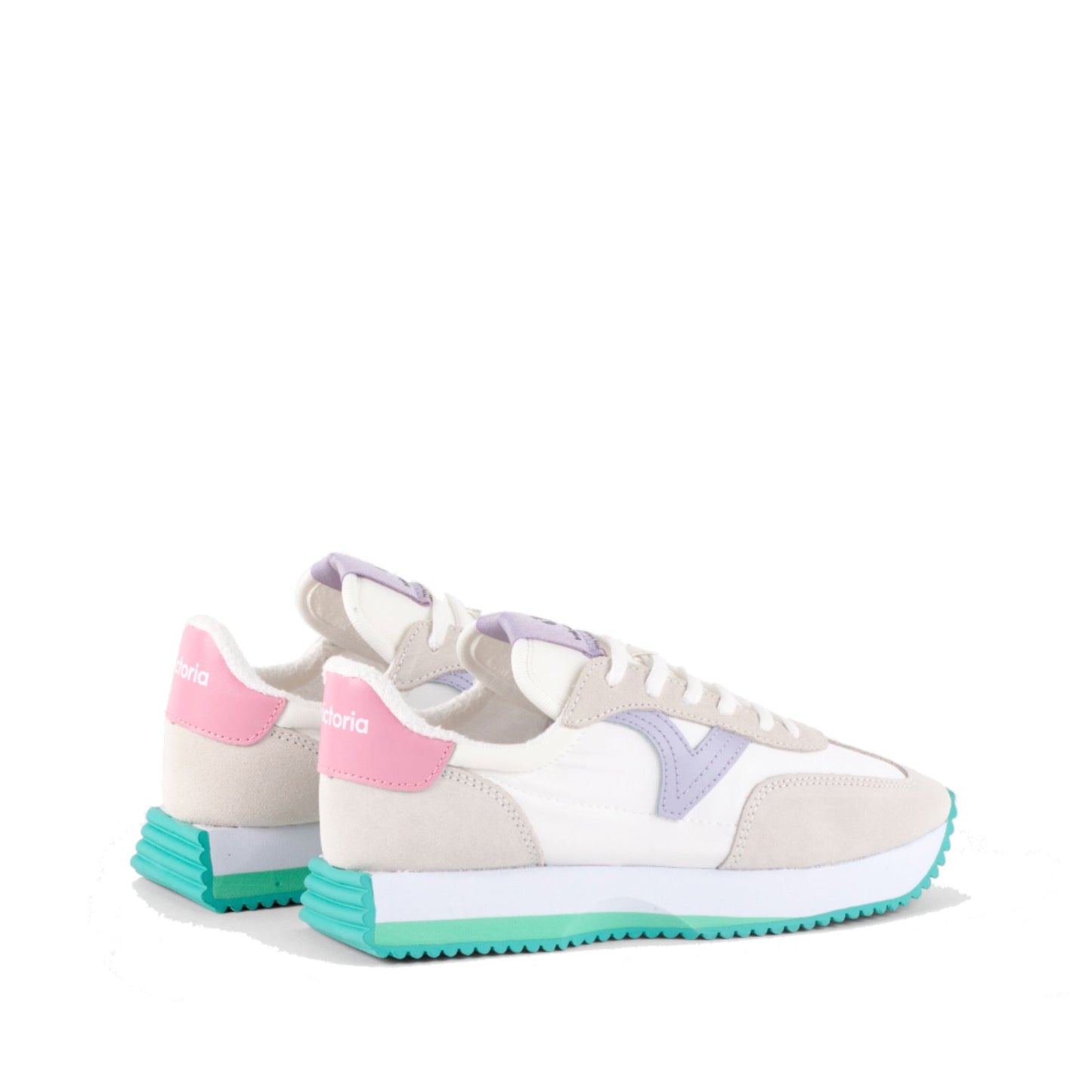 Victoria COSMOS DAIM &amp; NYLON MULTICOLORE GRIS