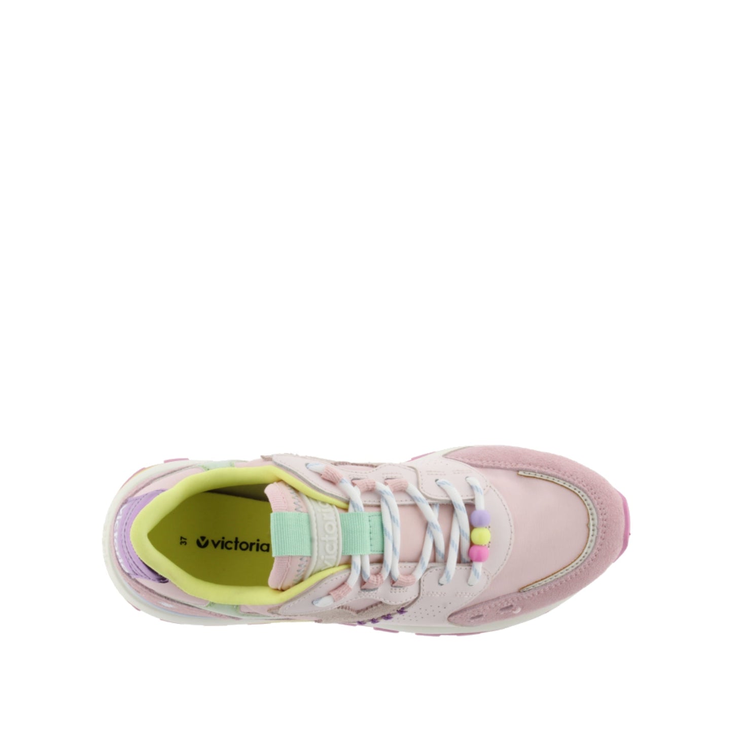 Victoria Luna Nylon et daim rose