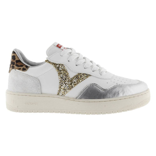Victoria MADRID METALIZADO & ANIMAL PRINT PLATA