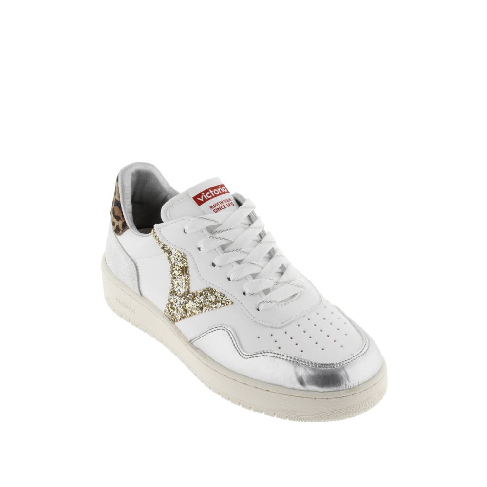 Victoria MADRID METALIZADO & ANIMAL PRINT PLATA