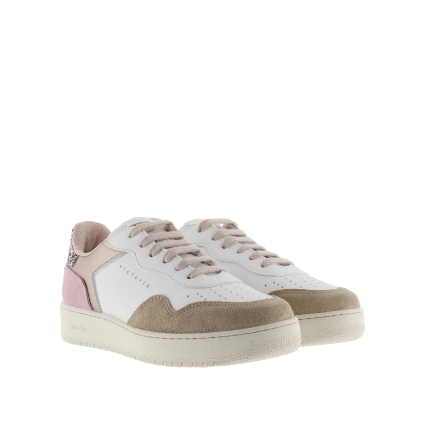 Victoria MADRID SUEDE/GLITTER &amp; PINK LOGO