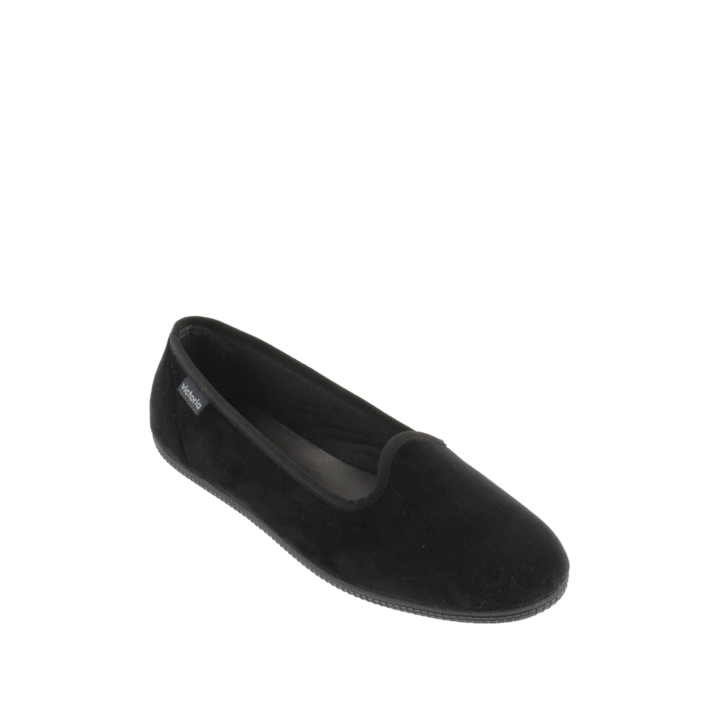 Victoria ODA SLIPPER TERCIOPELO NEGRO