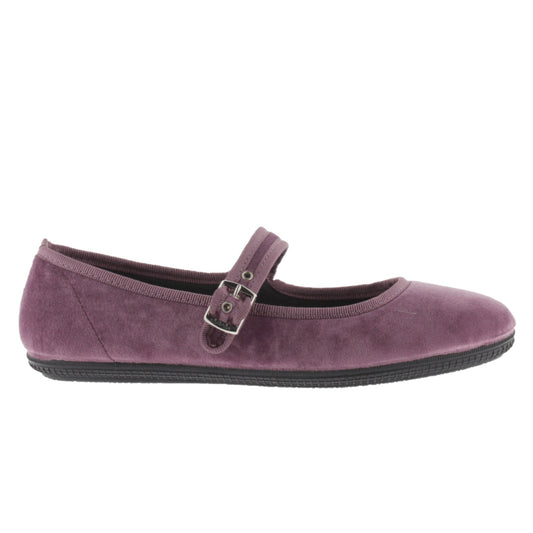 Victoria ODA MERCEDES TERCIOPELO MALVA