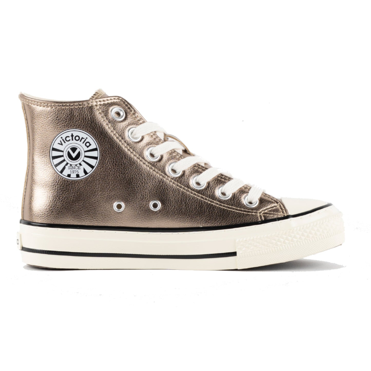 Victoria TRIBU BRILLO METAL PLATINO