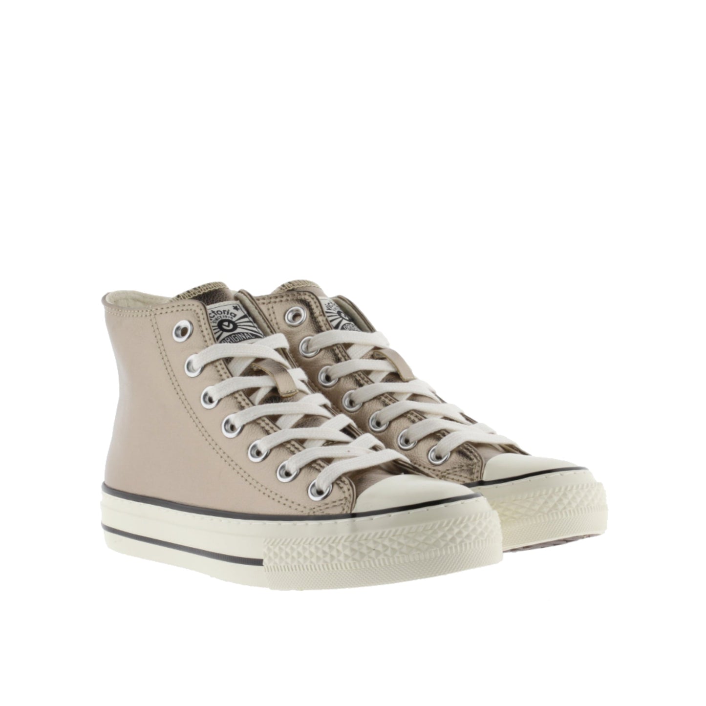 Victoria TRIBU BRILLO METAL PLATINO