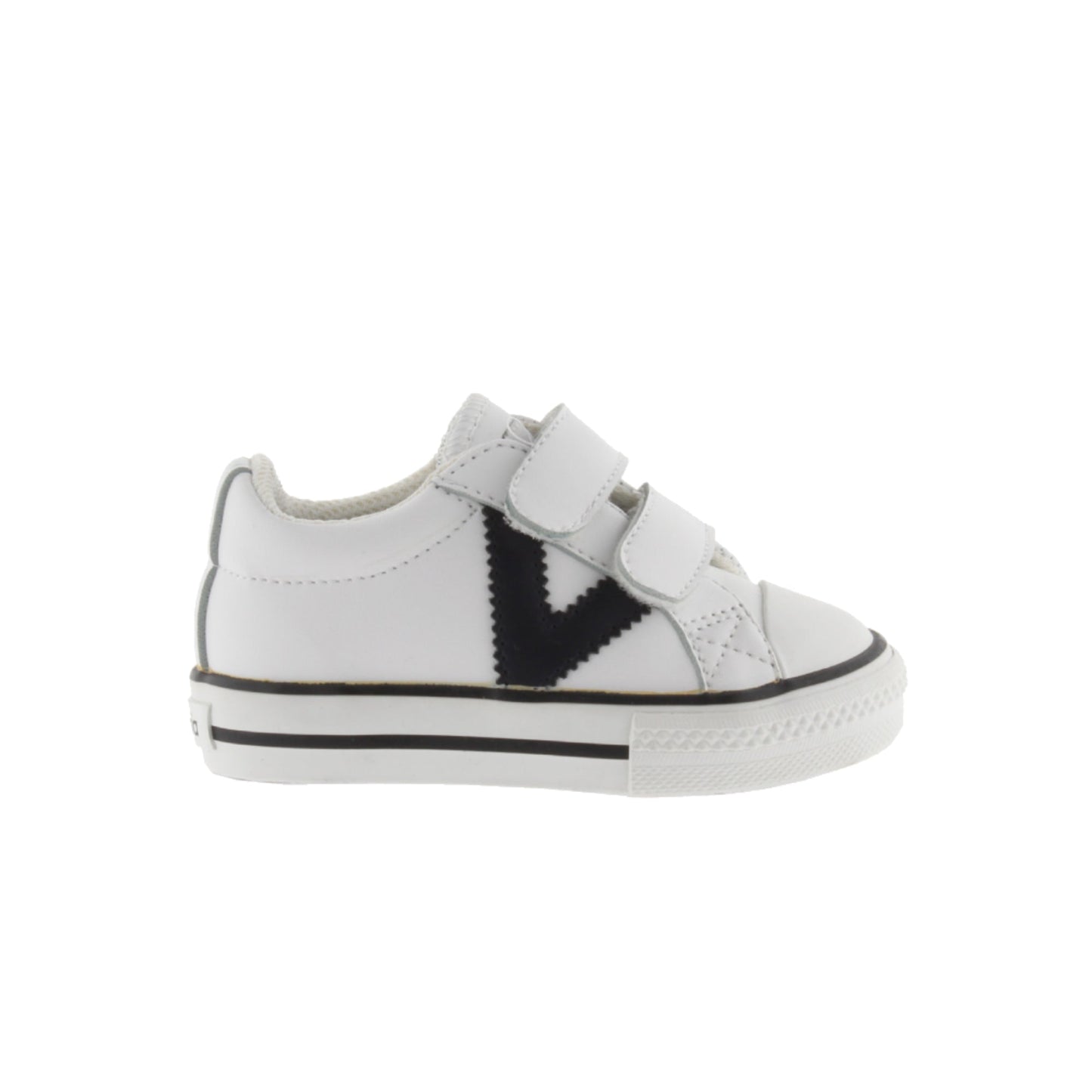 Victoria TRIBU WHITE LEATHER EFFECT STRIPS