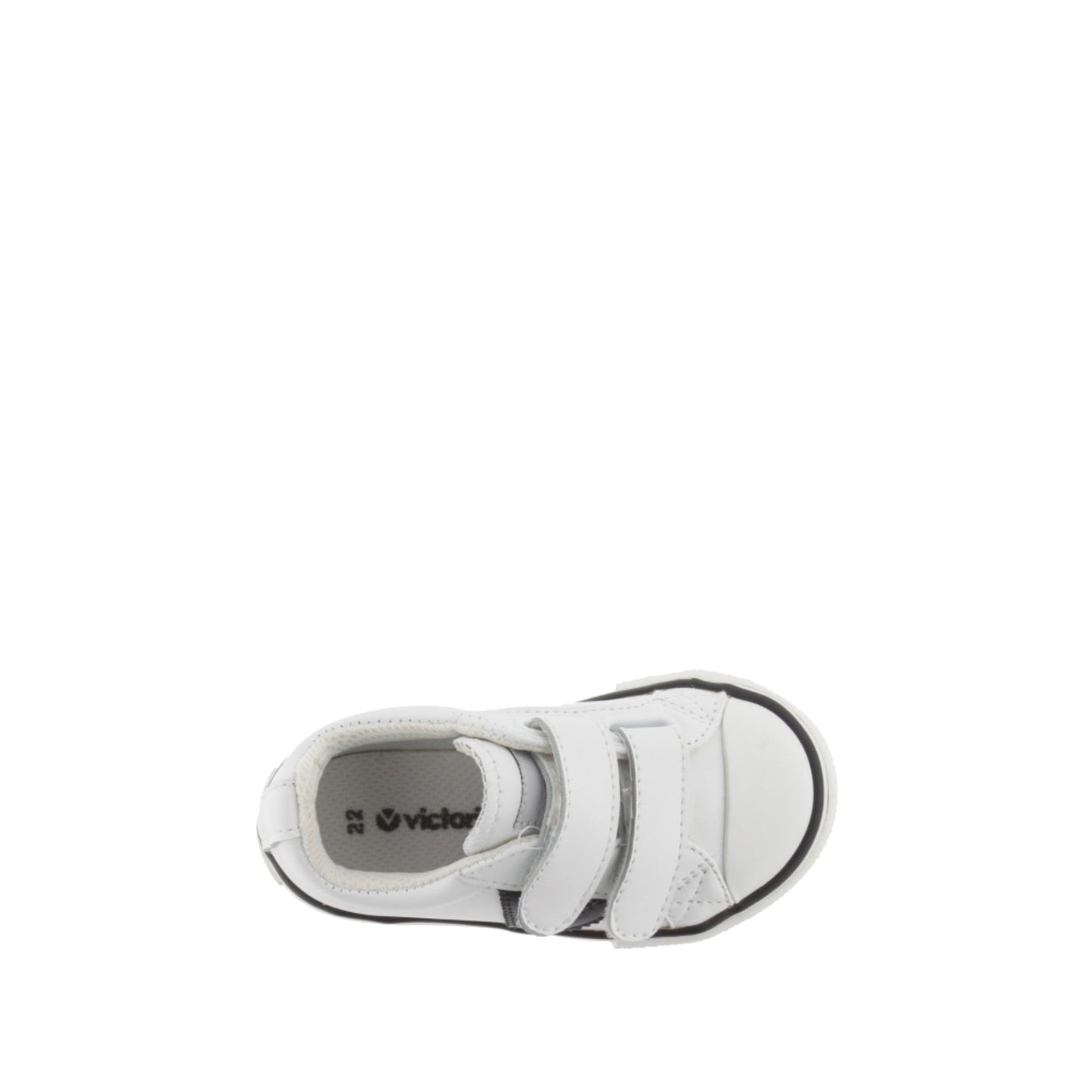 Victoria TRIBU WHITE LEATHER EFFECT STRIPS