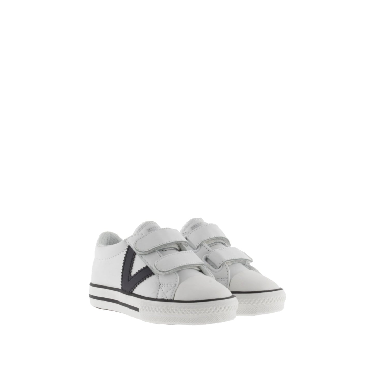 Victoria TRIBU WHITE LEATHER EFFECT STRIPS