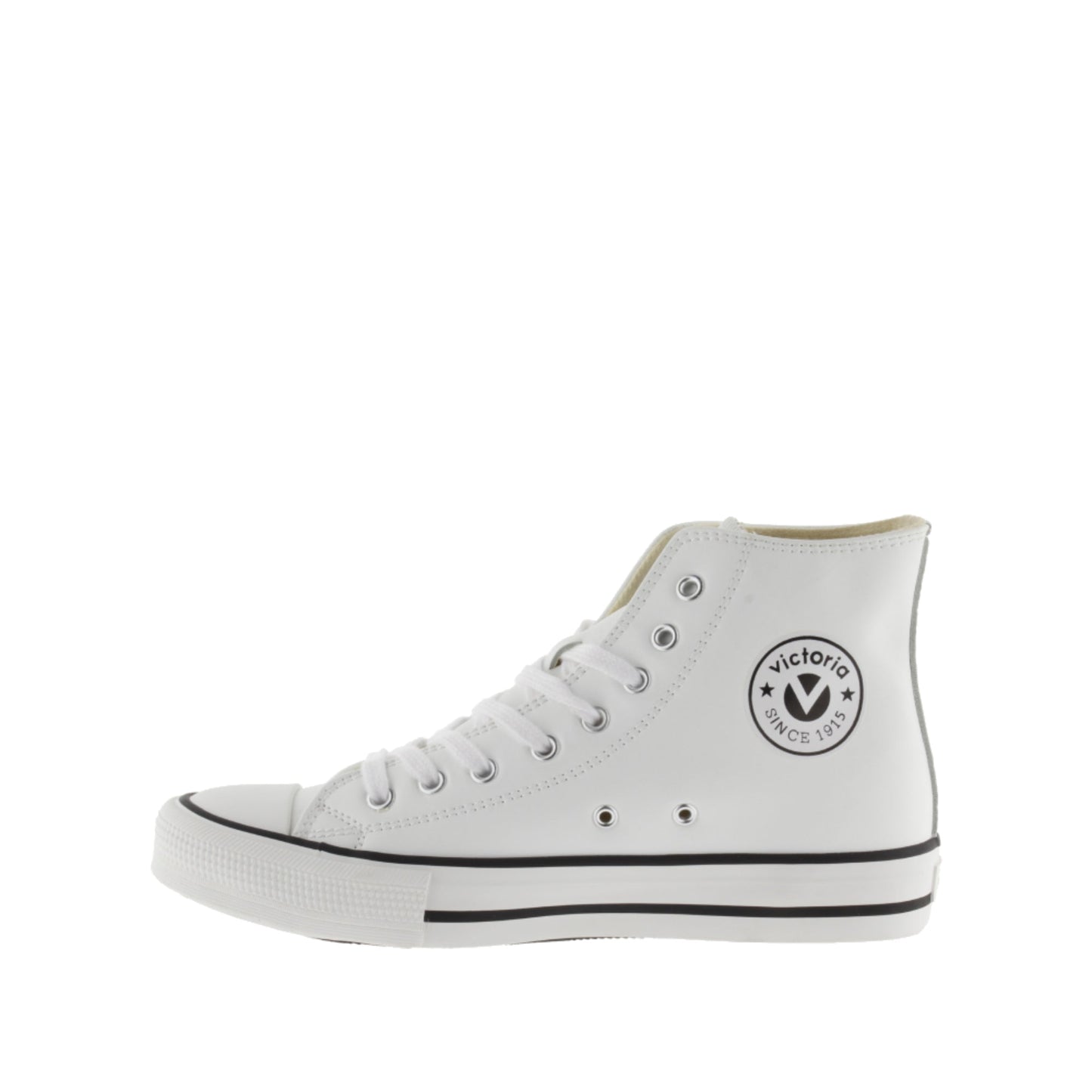 BOTTINES EFFET CUIR BLANC Victoria TRIBU