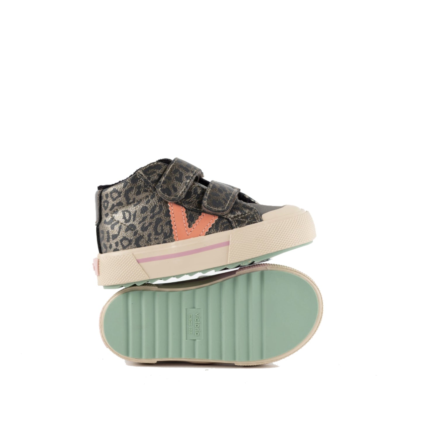 Victoria TRIBU METALLIC STRIPS ANIMAL PRINT ANTHRACITE 