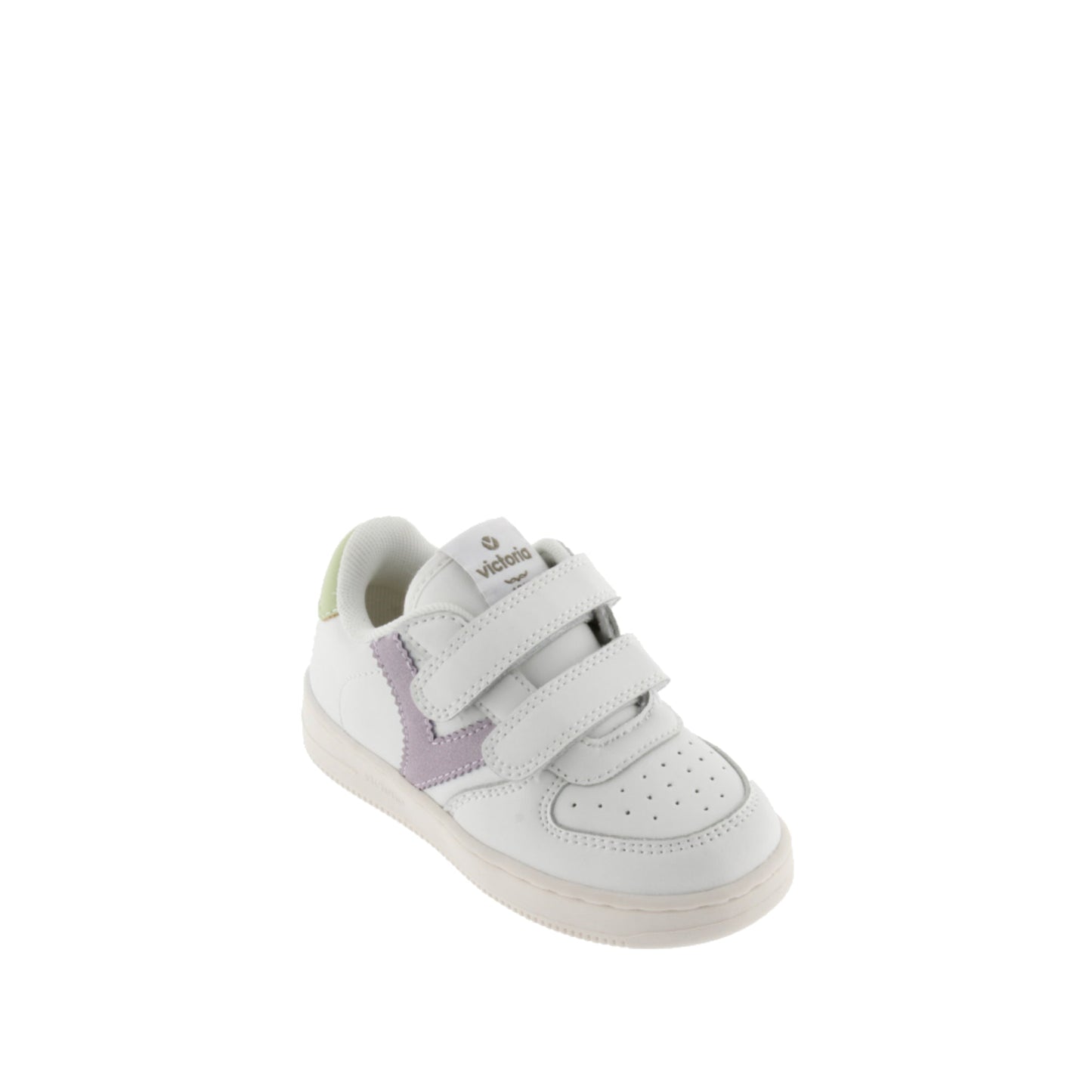 Victoria Time Leather Effect Strips &amp; Lilac Color