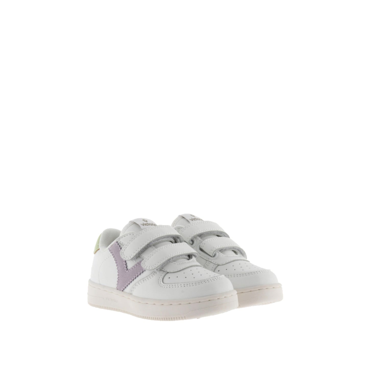 Victoria Time Leather Effect Strips &amp; Lilac Color