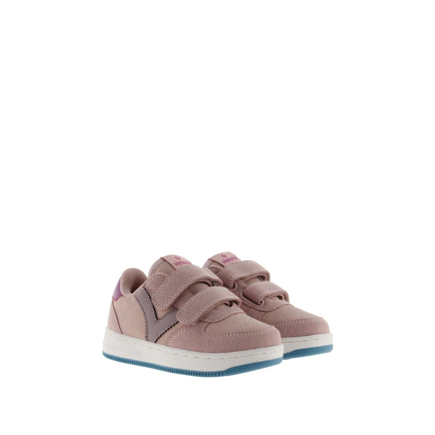 Victoria TIME LEATHER EFFECT &amp; NUDE SUEDE