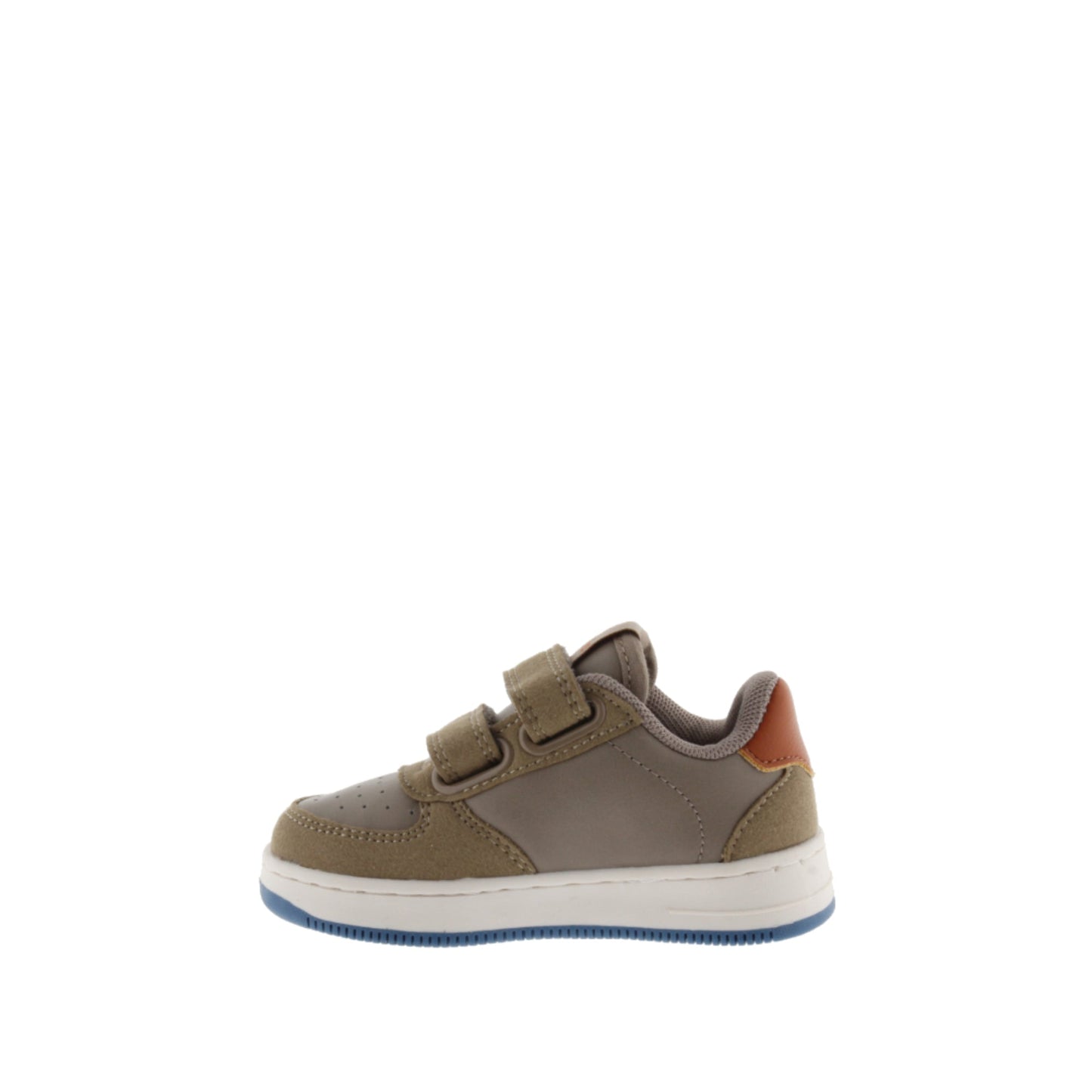 Victoria TIME LEATHER EFFECT &amp; TAUPE SUEDE