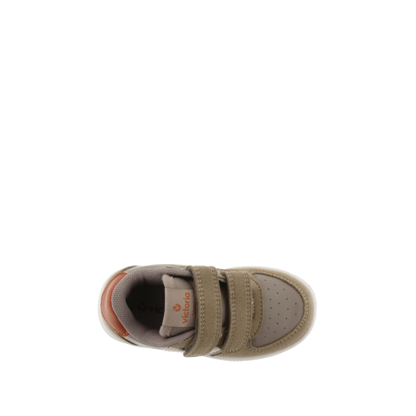 Victoria TIME LEATHER EFFECT &amp; TAUPE SUEDE